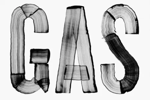 Abstract Letterform Composition, abstract, line-art, monochrome