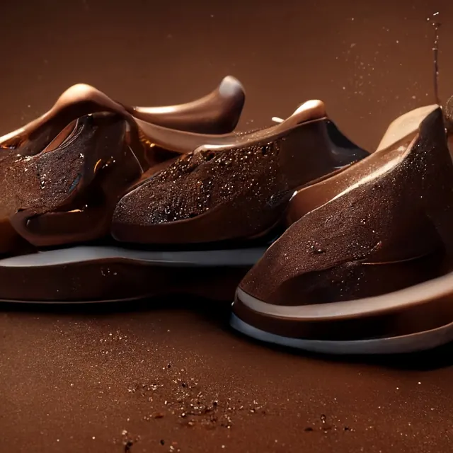 Glossy Brown Footwear Concept