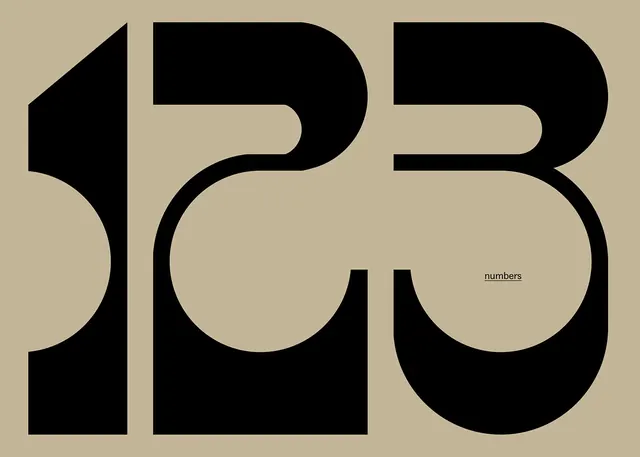 Numeric Typography Study