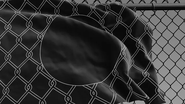 Monochrome Mesh Overlay, monochrome, minimal, monochrome
