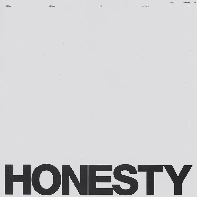 HONESTY Typography Specimen
