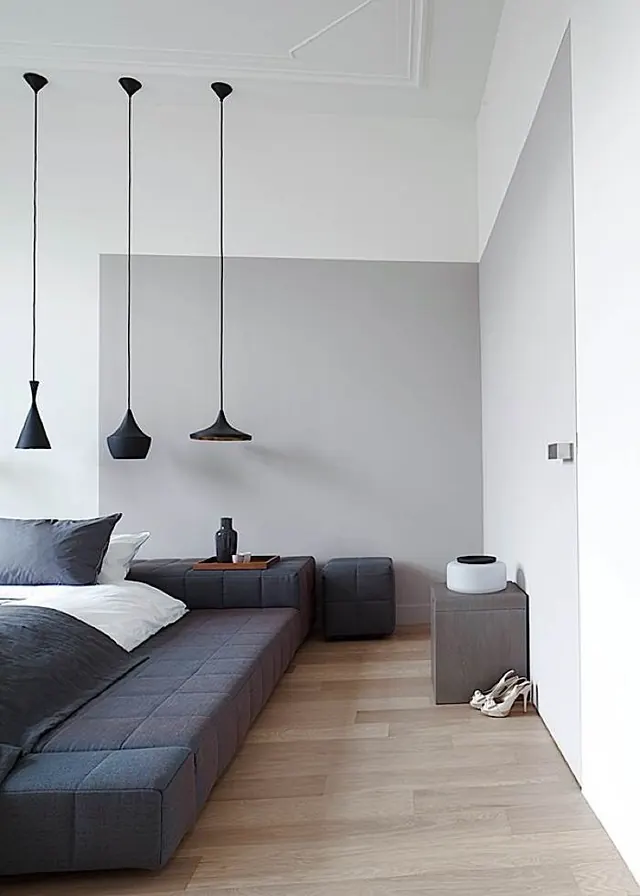 Modern Minimalist Interior, minimal, light-mode, muted