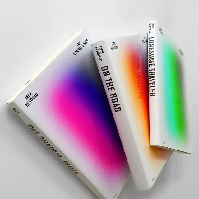 Gradient Brand Identity Mockup, minimal, gradient-heavy, vibrant