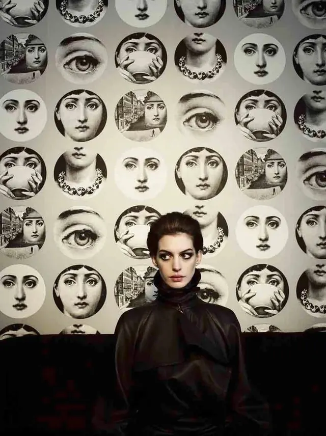 Collage of Eyes and Faces