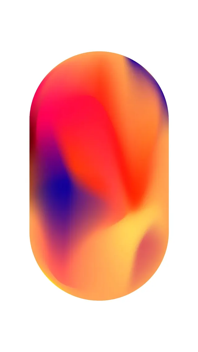 Abstract Gradient Shape, gradient-heavy, organic, vibrant