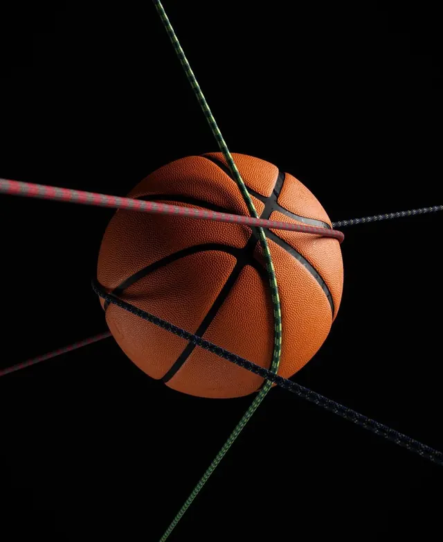 Abstract Sphere with Intersecting Lines, abstract, minimal, dark