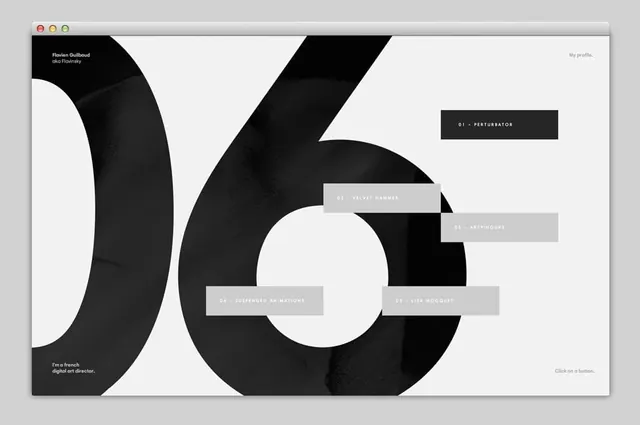 Large Scale Typography Layout, swiss, minimal, monochrome