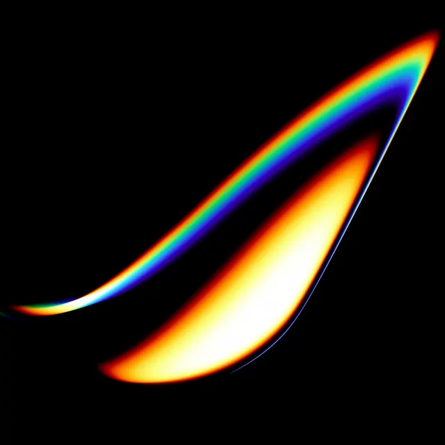 Iridescent Fluid Shape