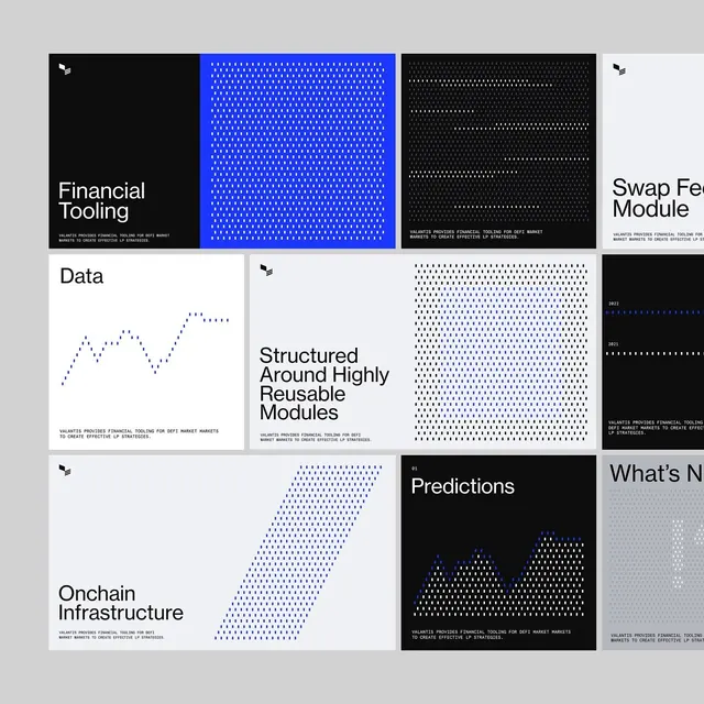 Fintech modular data visualization grid, minimal, geometric, dark