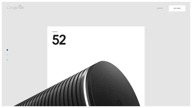 Minimalist Product Showcase, minimal, light-mode, high-contrast