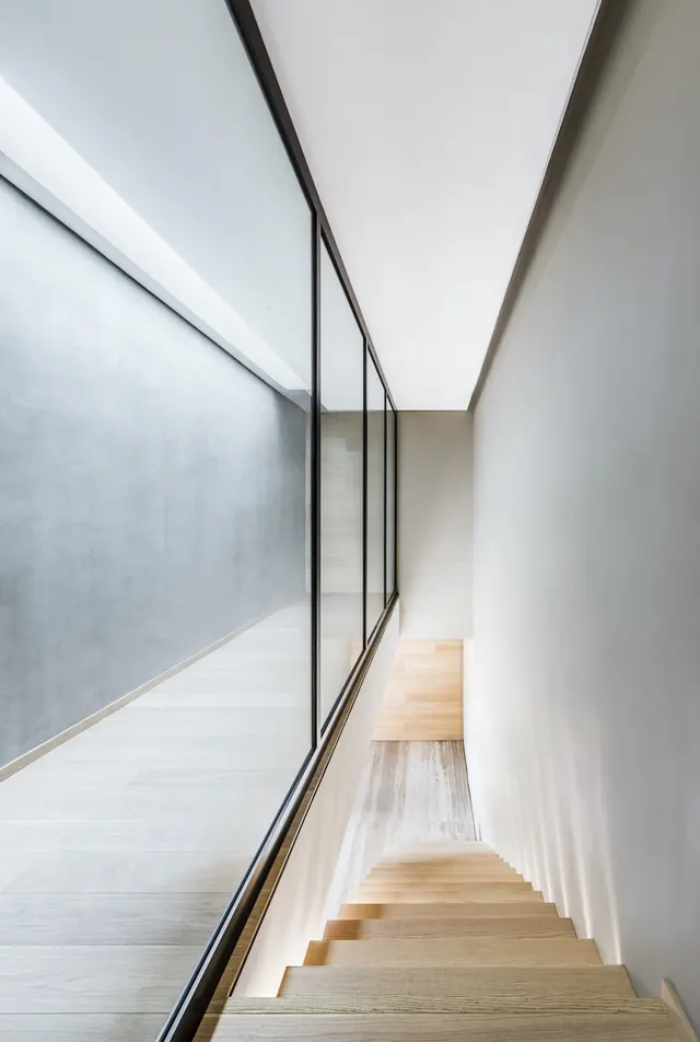 Minimalist Architectural Interior, minimal, corporate-clean, light