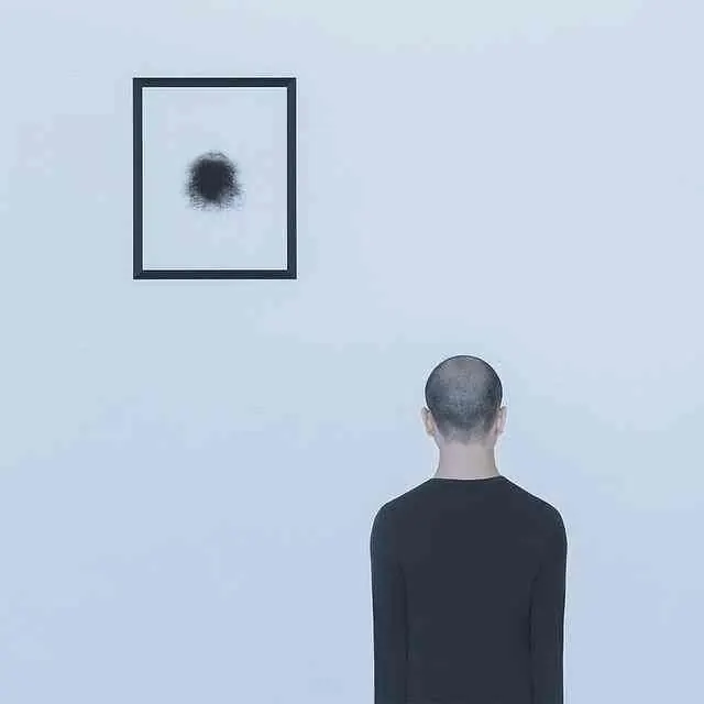Minimalist Portrait and Framed Artwork, minimal, light-mode, light