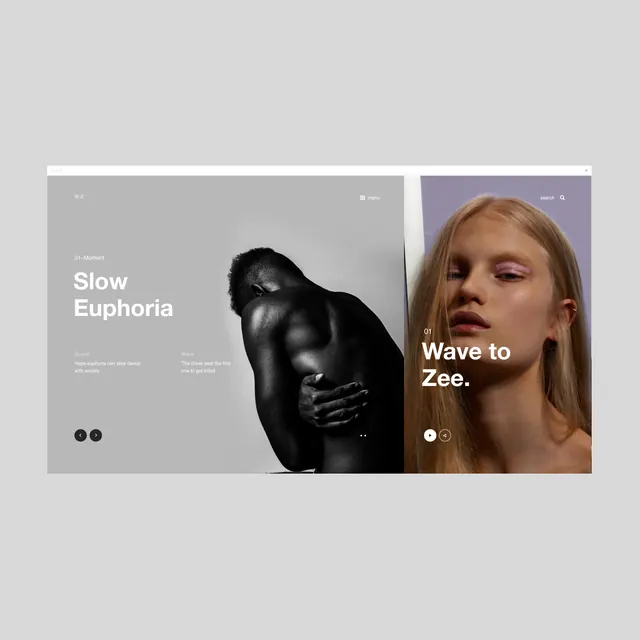 Slow Euphoria Wave to, minimal, editorial, light