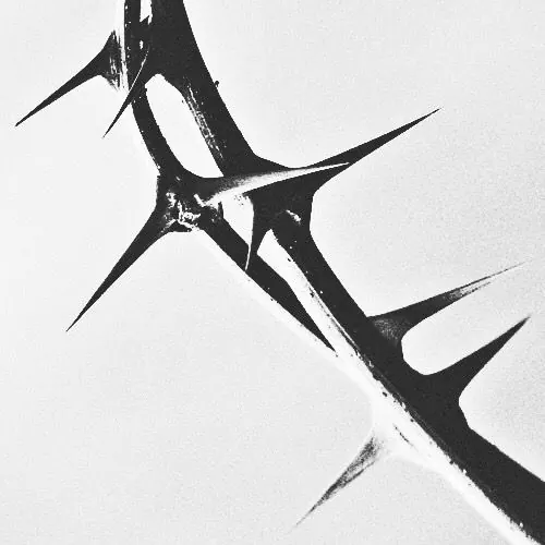 Minimal monochrome abstract graphic, minimal, monochrome, dark