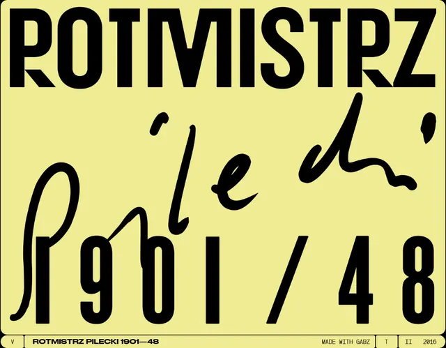 Polish constructivist poster, yellow and black type study, geometric, editorial, light