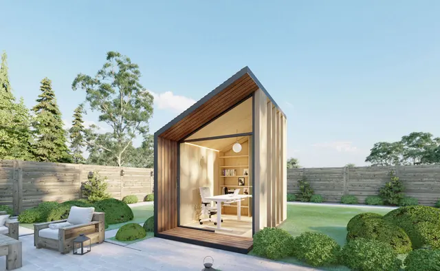 Modern Architectural Interior and Exterior