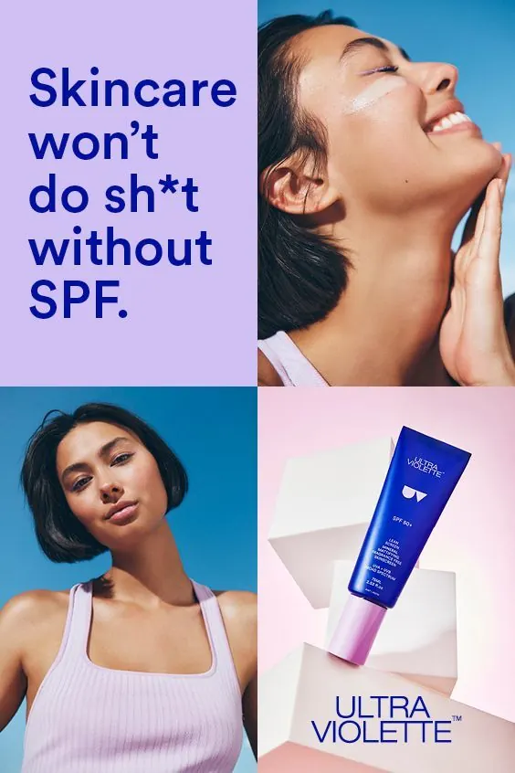 Future Proof Your Face with Ultra Violette., editorial, luxury, pastel