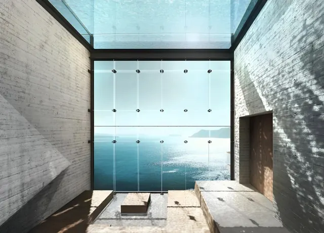 Modernist Architectural Interior, minimal, swiss, light