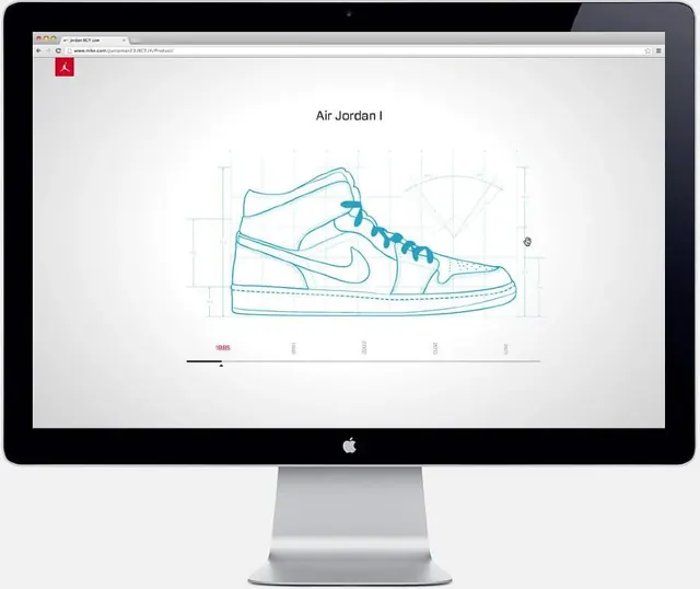 Air Jordan 1 Technical Blueprint, minimal, technical, light