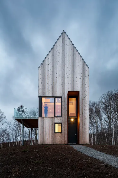 Modern Wood Architecture, minimal, organic, muted