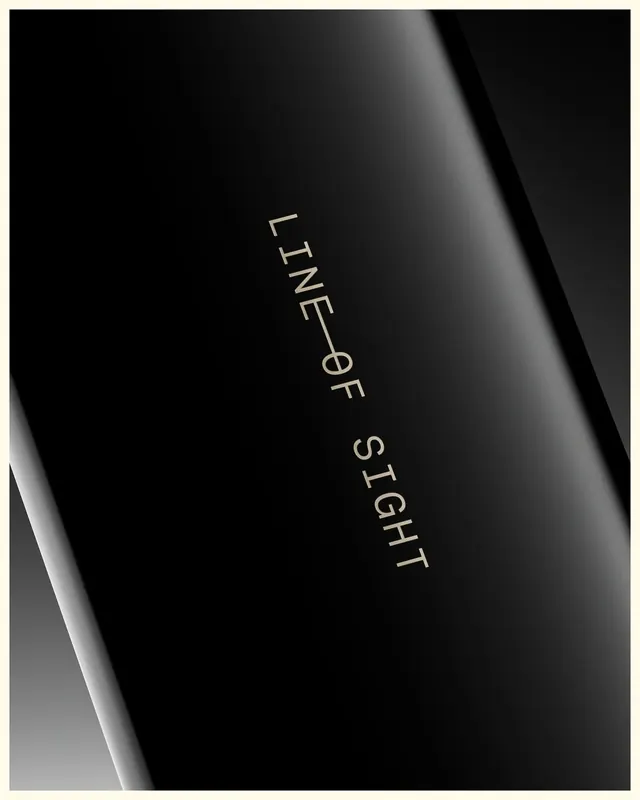 Line-of-Sight Branding, minimal, dark-mode, dark
