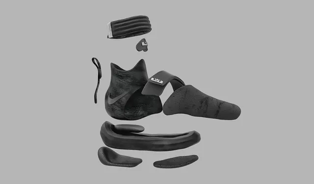 Sneaker Product Layout, minimal, monochrome, monochrome