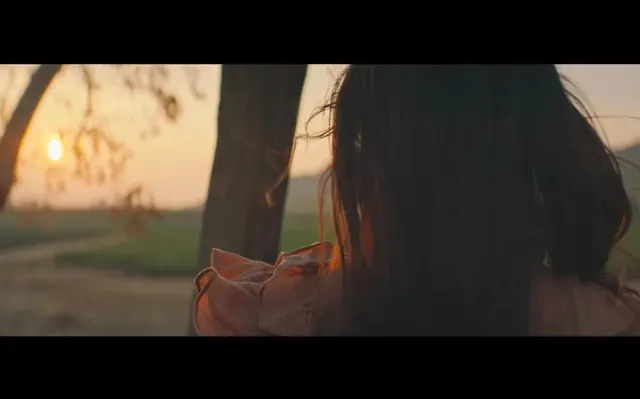 Sunset Portrait, photographic, organic, warm