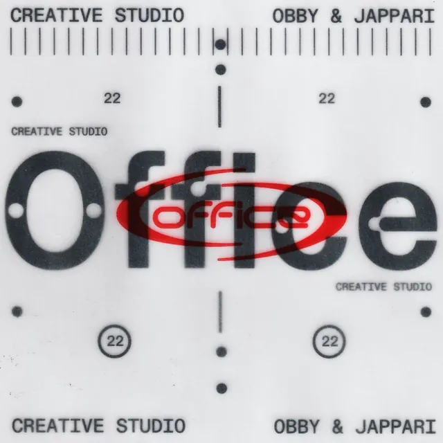 Obby & Jappari geometric logo system, minimal, geometric, dark