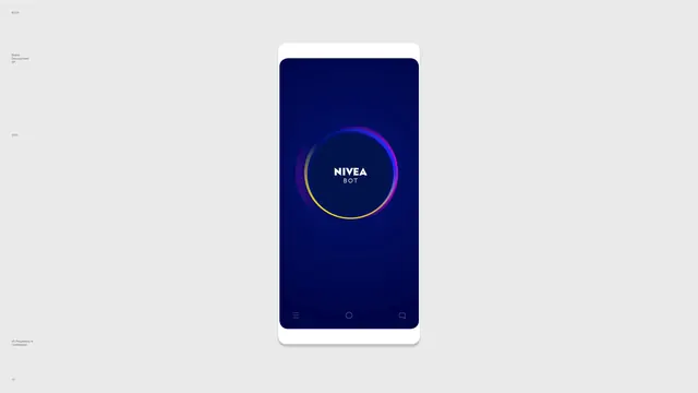 Mobile App Interface Mockup, minimal, dark-mode, dark