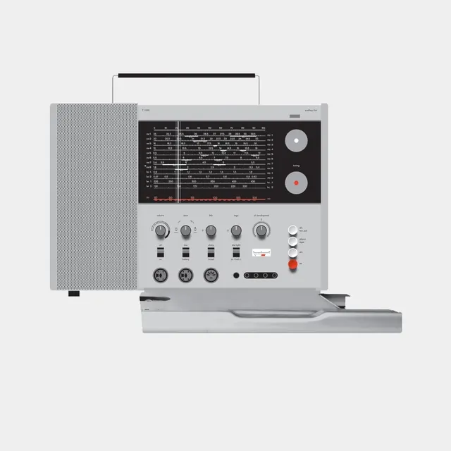 Vintage Audio Equipment Mockup