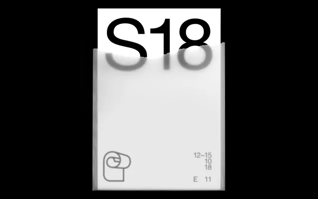 S18 Identity Layout, minimal, swiss, monochrome