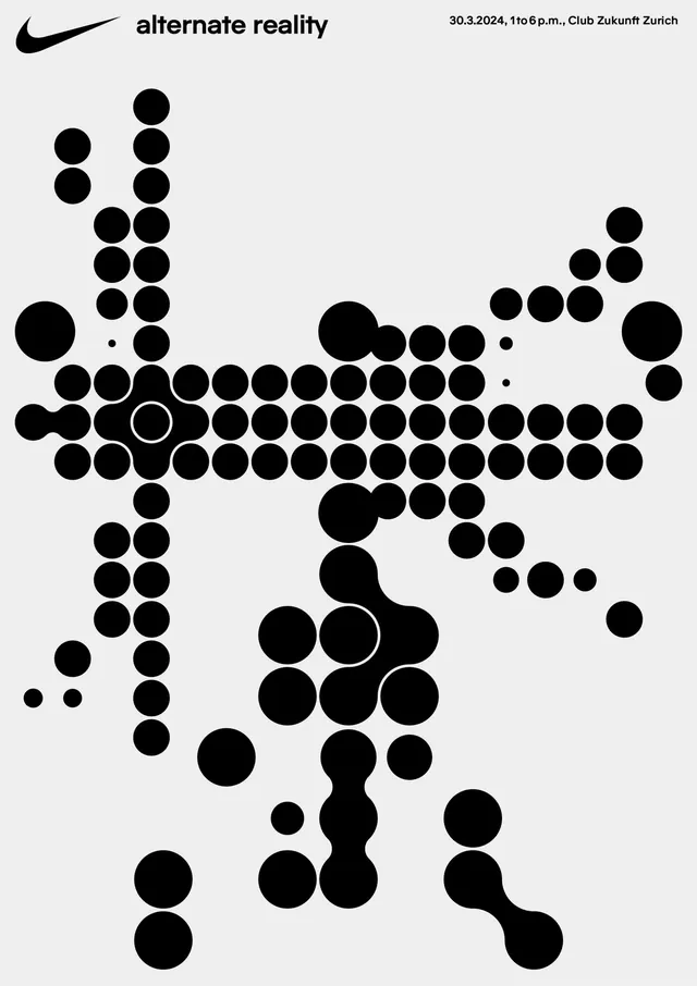Alternate Reality Identity System, minimal, swiss, monochrome