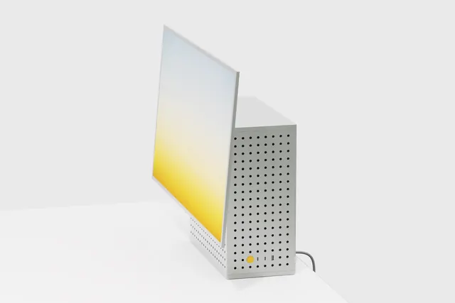 3D Render of a Stylized Computer Monitor