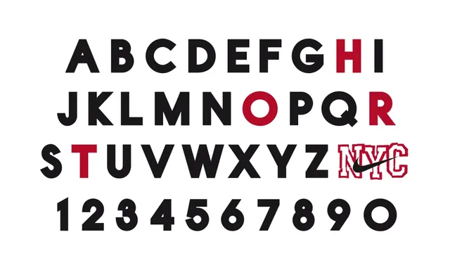 Alphabet and Numeral Type Specimen