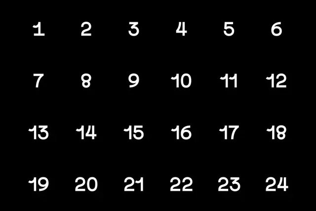 Numeric Grid Layout