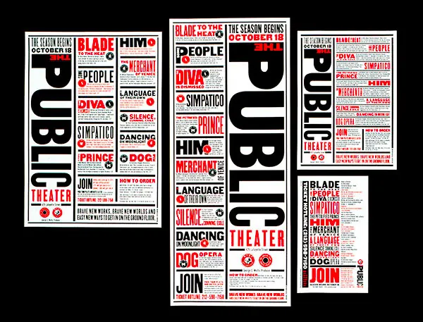 Typography Grid Layout, swiss, minimal, monochrome