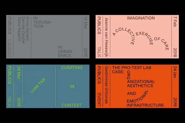 Colorgrid type specimen with publications layout, minimal, corporate-clean, light