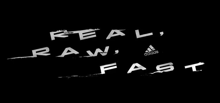 Real Raw Fast Typography, brutalist, abstract, high-contrast