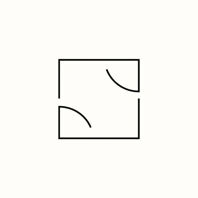 Minimal swiss abstract graphic, minimal, swiss, monochrome