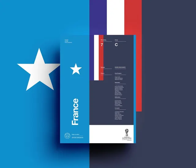 France Identity System, minimal, corporate-clean, high-contrast