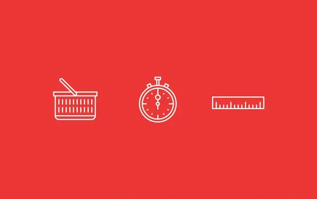Red Icon Set, minimal, flat, vibrant