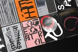 Collage Typography Layout