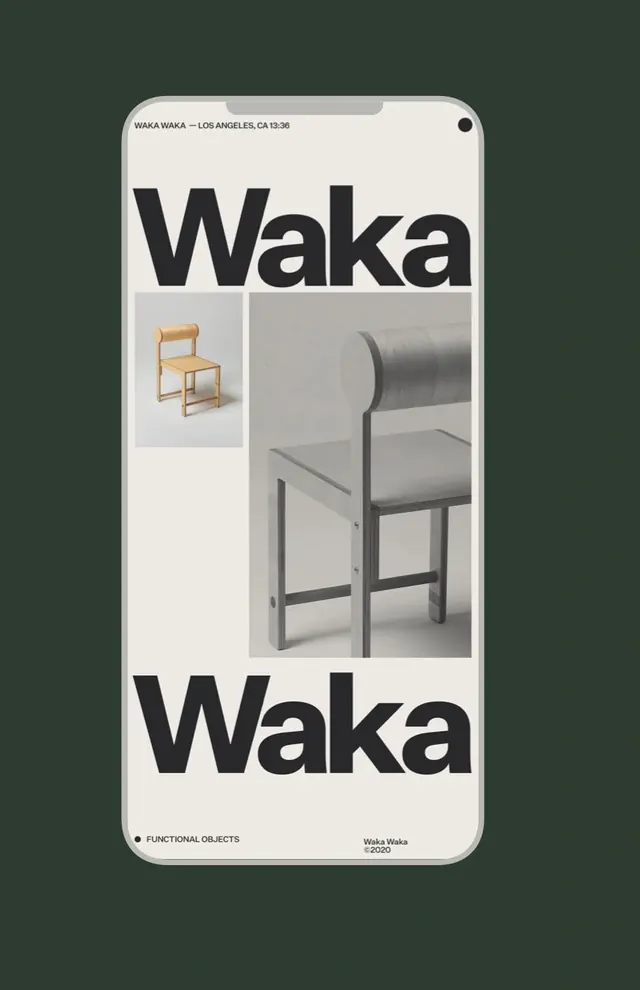 Waka Brand Identity Mockup, minimal, corporate-clean, light