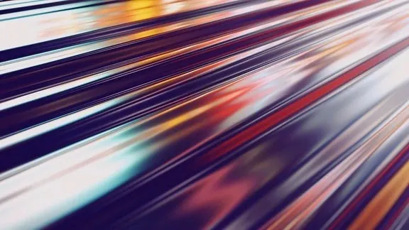 Abstract Motion Blur Graphic