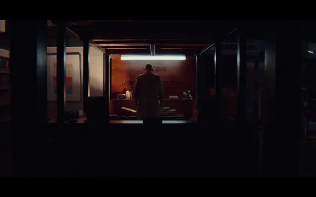 Dark Interior Architectural Space, dark-mode, minimal, dark