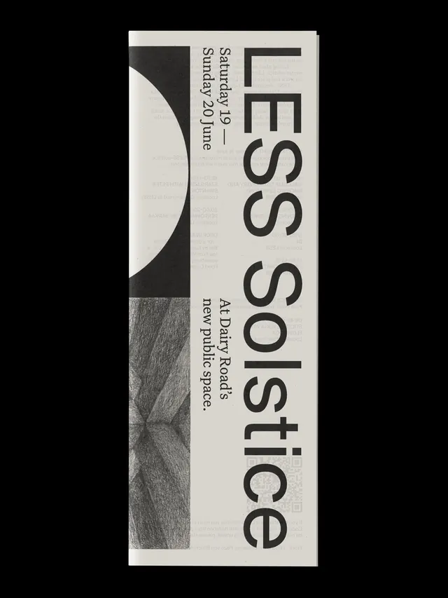 Ess Solstice Identity, minimal, swiss, monochrome