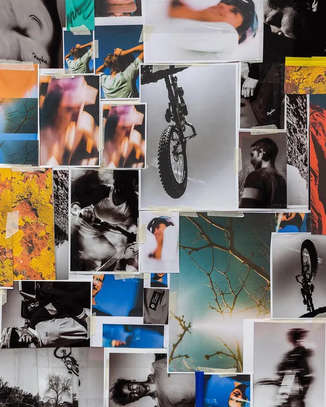 Mixed Media Collage Reference, maximalist, abstract, vibrant