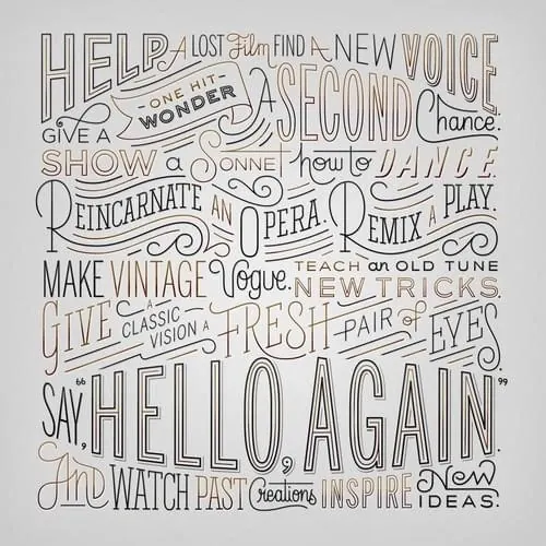 Typography Collage Wordcloud, brutalist, maximalist, monochrome