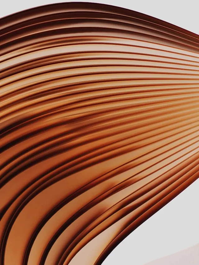 Abstract Curved Line Pattern, organic, geometric, warm