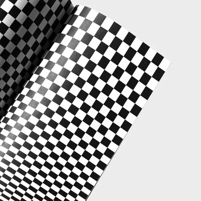 Checkerboard Pattern Mockup, minimal, geometric, monochrome